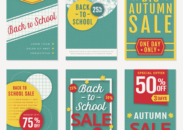 School and autumn sale banners | Quick Reliable Printing (QRP) Quick Reliable Printing (QRP)