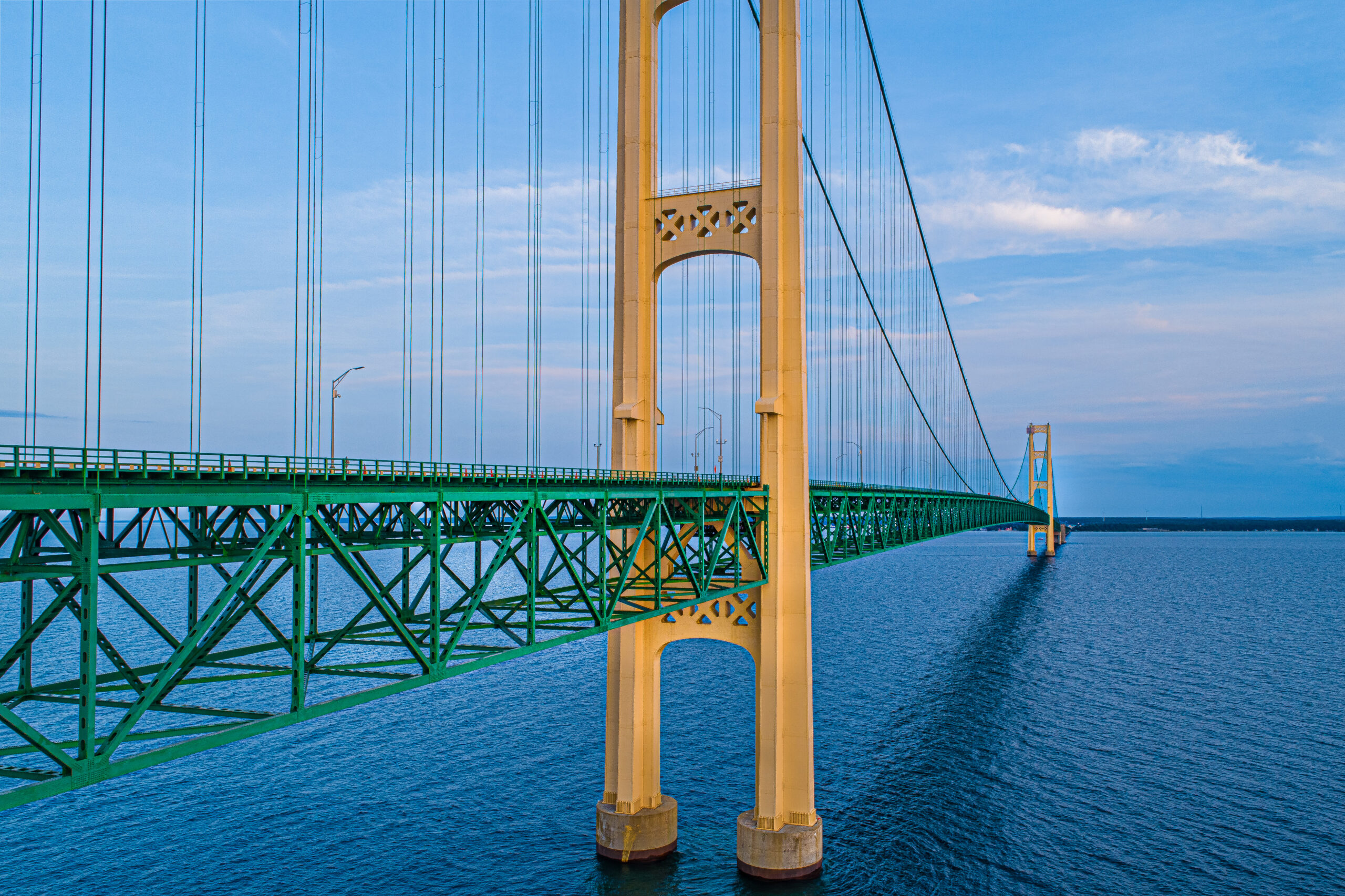 Mackinac Bridge Golden Hour 19