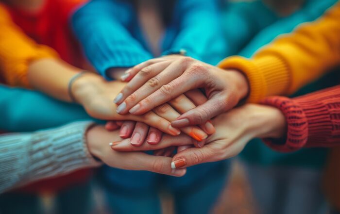 Small business partners stand together in supportQuick Reliable Printing (QRP)