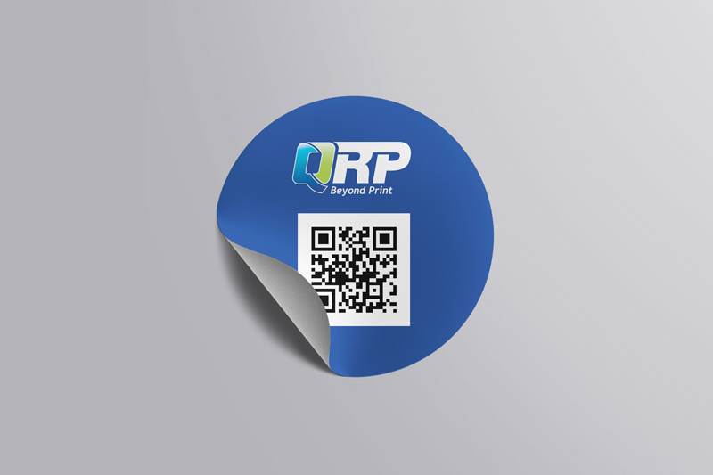 QRP Sticker QR Code