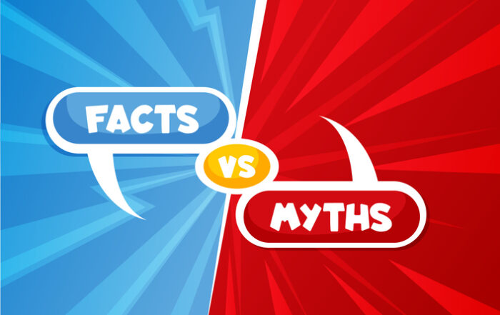 Myths vs facts truth and false true and fictionQuick Reliable Printing (QRP)