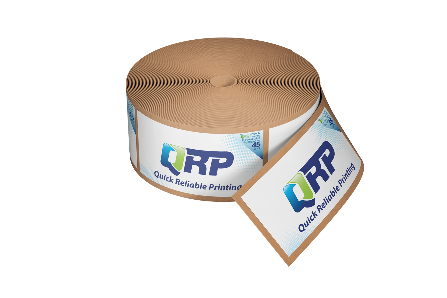 QRP Label Mockup Rolls Trans